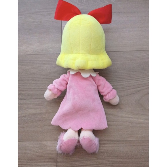Dr Seuss Cindy Lou Who Plush Doll 11" Stuffed Toy Pink Dress Girl Aurora 2020 - Picture 3 of 5